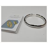 EG White 14KT Plated Bracelet  Eterna Gold Bracele