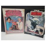 VTG 1982 Star Wars, Dukes of Hazard Coloring Books