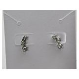 Sterling Silver Austrian Crystal Earrings