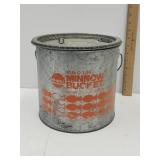 Galvanized Frabill Minnow Bucket w Insert