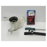 Fishermans Knife, Boat  Propeller & Tester