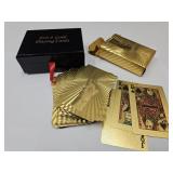 22K Gold Foiled COA Complete Pack of Cards