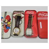 VIntage Coke, Lonney Tunes Collector Watches