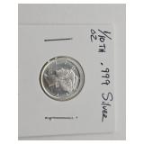 1/1oth Oz .999 Silver Dime Coin