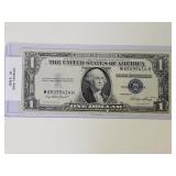 Crisp 1935 E $1 Silver Certificate