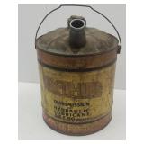 Vintage Advertising TRA-TR-LUBE 5 Gal Gas Cas