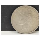1923 Silver Peace Dollar Coin