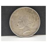 1924 Silver Peace Dollar Coin