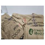 Lot of Burlap Bags  / Sacks