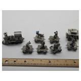 Pewter Mickey Mouse Train