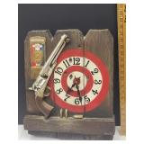 Gun Clock 14 x 17"