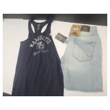 SZ 31 West Coast New Shorts & MED Malibu Dress