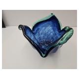 Murano Glass Bowl  9" x 7" high