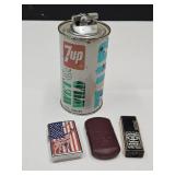 ZIPPO, 7UP Table Lighter, Jack Daniels Tobacco