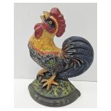 Cast Iron Rooster Door Stop