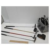 Right Hand Golf Putters w/Sleeves & Wraps