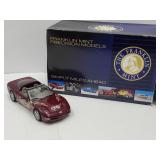 Franklin Mint Corvette  Car 7" Long