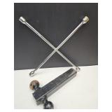 2  Ball Solid Hitch Reciever 2" & 2 5/6" +