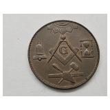 Masonic 1952 Token