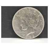 1922- D  Silver Peace Dollar Coin
