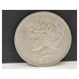 1923 Silver Peace Dollar Coin