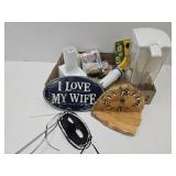 Brita Water Purifier, Marble Clock, Pocket Knife +