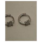 New 925 Silver Butterfly Earrings