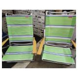 2 Aluminum RIO Chairs