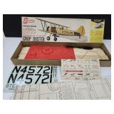 Unassembled 22" Wingspan Crop Duster Model