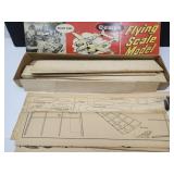 Unassembled Comet Flying Scale Model