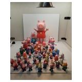 Large Lot of Peppa Pig Toys
