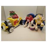 2 Vintage M&M Candy Dispensers
