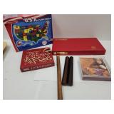Games Floor Puzzle, Jack Straws, Craved Whistle +