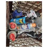 Bug Barrier, Camp Fogger, Wheel Cleaner,Crate+