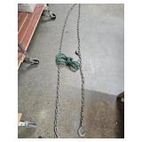 Log Chain w/2 Hooks 164"L & Extension Cord
