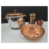 VTG Sparklet Bucket & Copper Decor