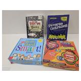 Reverse Charades & Watch Your Mouth Game Lot