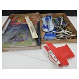 VTG Dymo Label Maker,Hole Punches,Drafting+