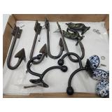 Cast Iron, Hooks, Tie Backs & Draw Pulls
