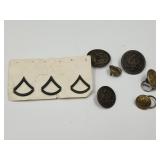 Military Buttons & Pins