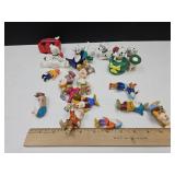 Seven Dwarves PVC Toys 2" H & Dalmations