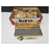Sharpening Stone, Wood Blocks, Ohio Bottle Opener