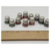 Vintage Advertising Churngold Thimble Collection