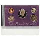 1990 US Proof Mint Coin Set