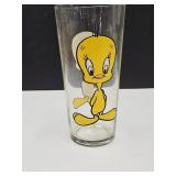 VTG Pepsi Tweety Bird Cartoon Glass
