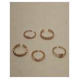 10KG Over Jewelers Bronze Rings Sz 1-4