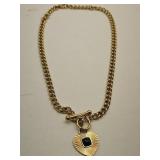 10KG Over Jewelers Bronze Jade Pendant Necklace