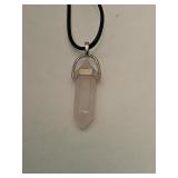 Rose Quartz Point Pendant