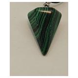 Malachite Point Necklace