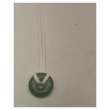 Jade Ring Necklace